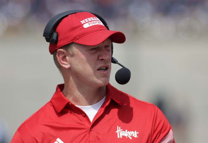 Scott Frost 2021 Nebraska vs Illinois football USATSI_16644897